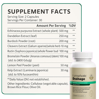 Lymphatic Drainage Capsule