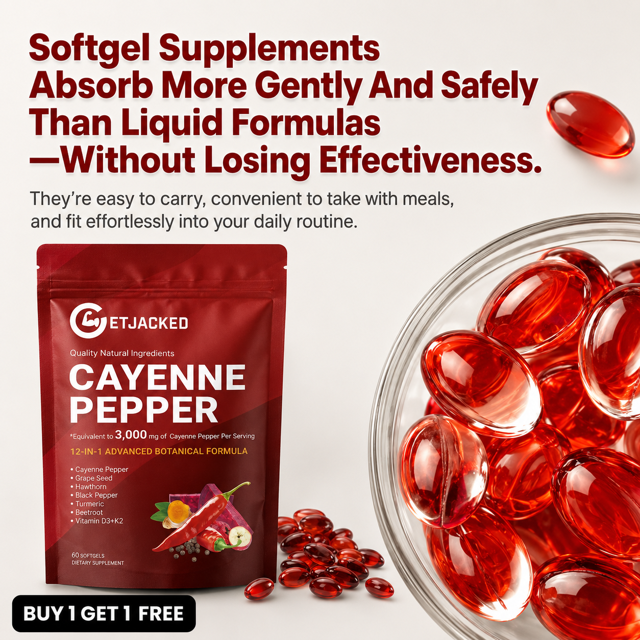 Cayenne Pepper Softgels