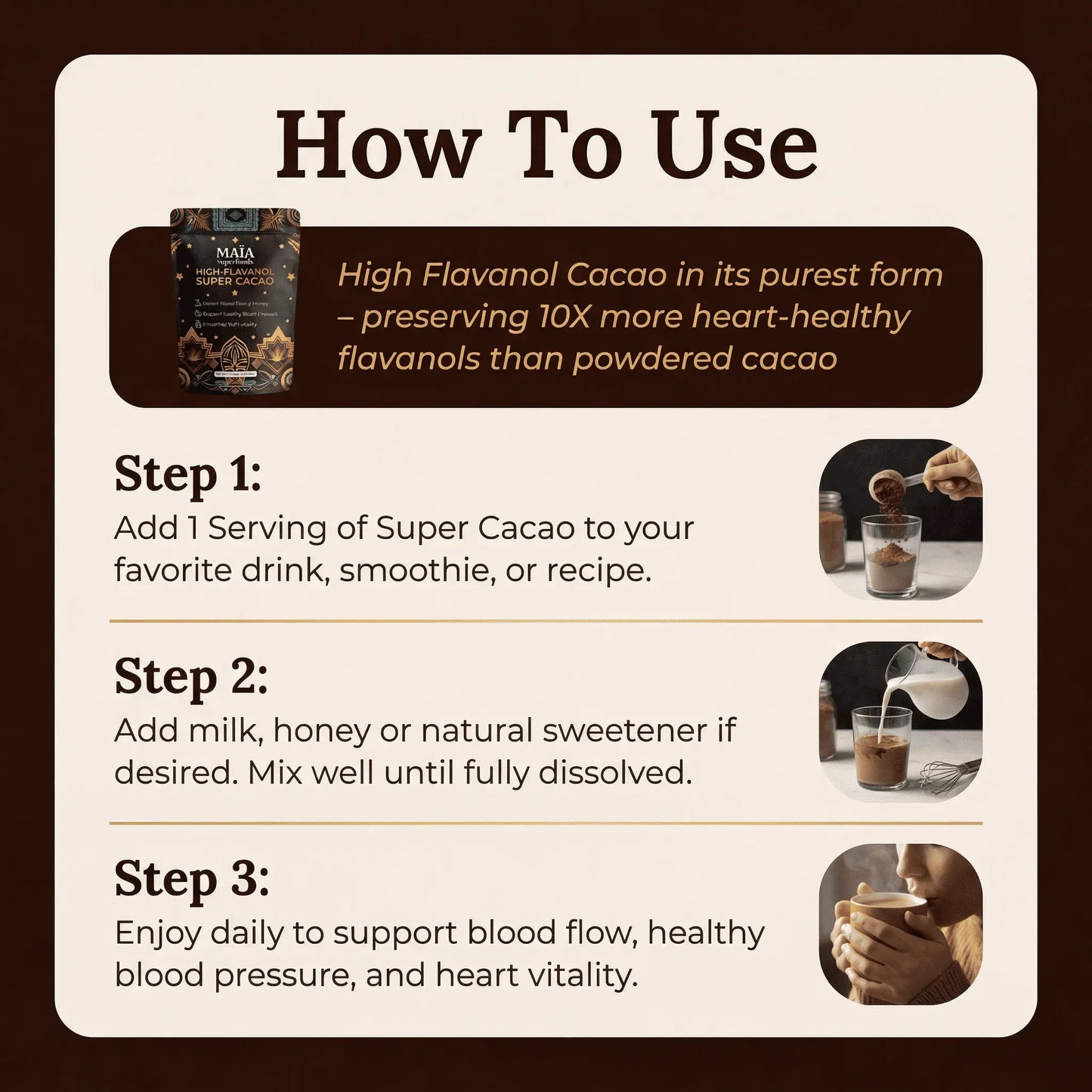 MAÏA Super Cacao